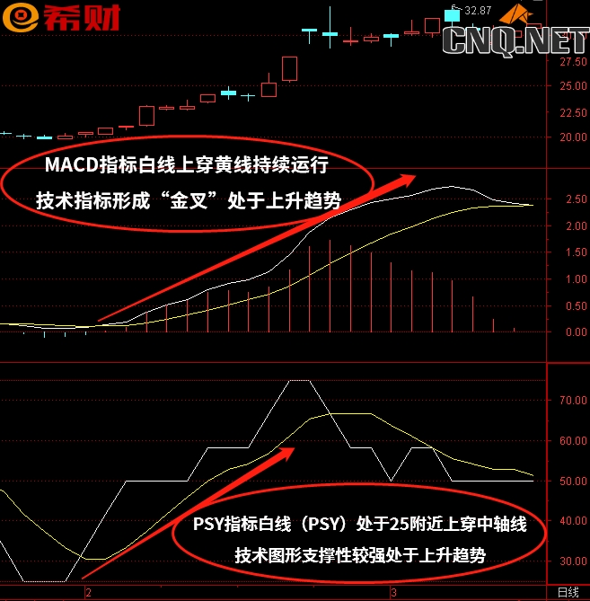 中线买卖法PSY+MACD技术指标组合如何使用