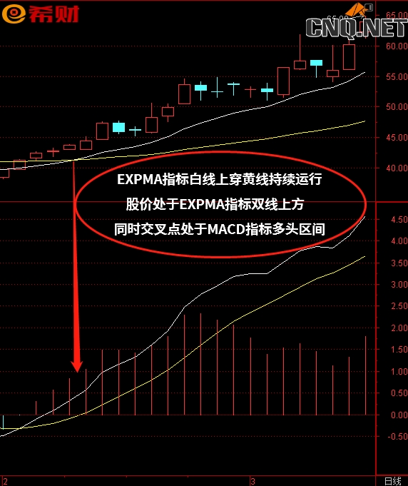 趋势中短线技术指标组合MACD+EXPMA如何使用