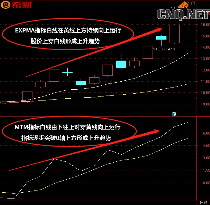 EXPMA+MTM技术指标组合如何使用