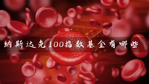 纳斯达克100指数基金有哪些 (https://www.cnq.net/) 基金基础教程 第1张