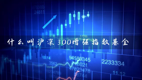 什么叫沪深300增强指数基金 (https://www.cnq.net/) 基金基础教程 第1张