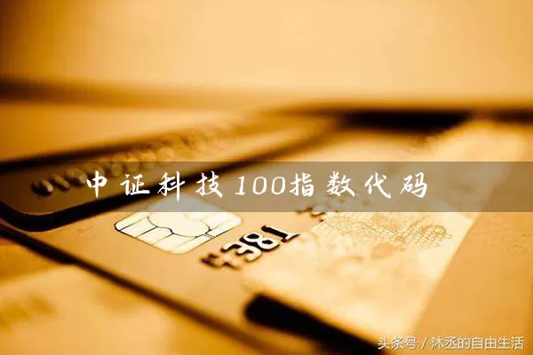 中证科技100指数代码 基金基础教程 第1张-学习理财网 中证科技100指数代码 (https://www.cnq.net/) 基金基础教程 第1张