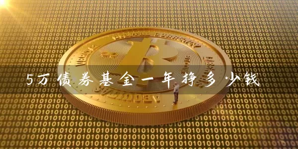 5万债券基金一年挣多少钱 (https://www.cnq.net/) 基金基础教程 第1张