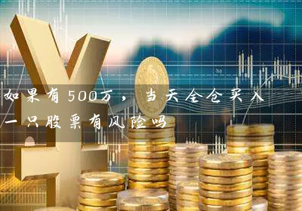 如果有500万，当天全仓买入一只股票有风险吗 (https://www.cnq.net/) 股票基础教程 第1张