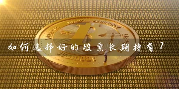 如何选择好的股票长期持有？ (https://www.cnq.net/) 股票基础教程 第1张