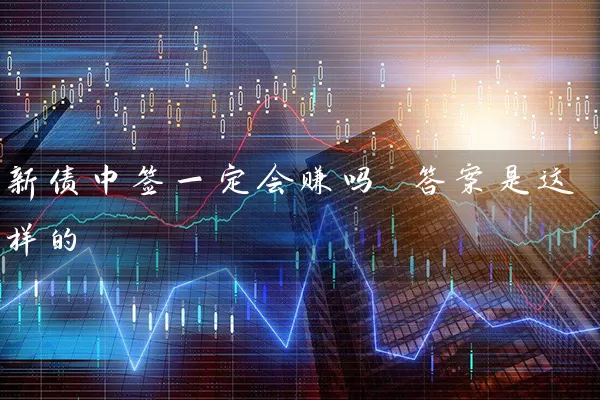 新债中签一定会赚吗 答案是这样的 股票基础教程 第1张-学习理财网 新债中签一定会赚吗 答案是这样的 (https://www.cnq.net/) 股票基础教程 第1张