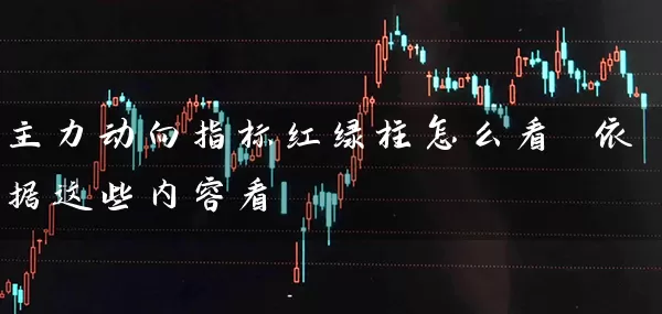 主力动向指标红绿柱怎么看 依据这些内容看 股票基础教程 第1张-学习理财网 主力动向指标红绿柱怎么看 依据这些内容看 (https://www.cnq.net/) 股票基础教程 第1张