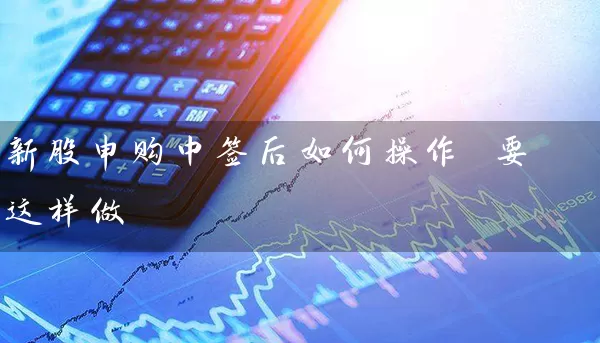新股申购中签后如何操作 要这样做 (https://www.cnq.net/) 股票基础教程 第1张