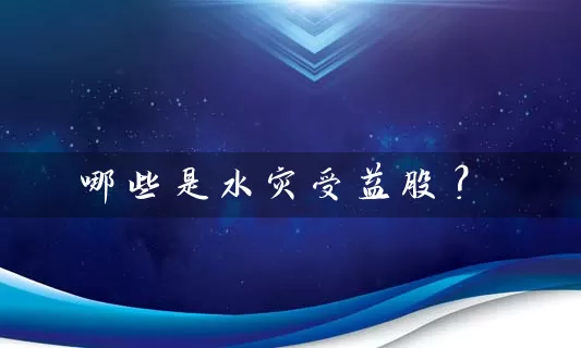 哪些是水灾受益股? 股票基础教程 第1张-学习理财网 哪些是水灾受益股? (https://www.cnq.net/) 股票基础教程 第1张