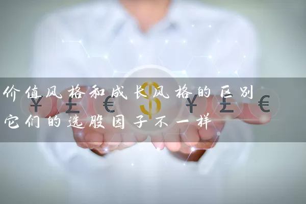 价值风格和成长风格的区别 它们的选股因子不一样 股票基础教程 第1张-学习理财网 价值风格和成长风格的区别 它们的选股因子不一样 (https://www.cnq.net/) 股票基础教程 第1张
