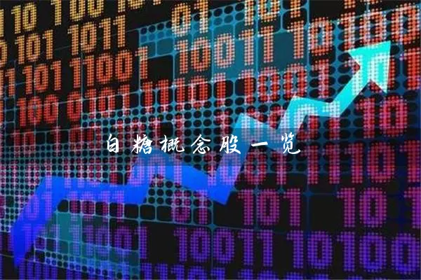 白糖概念股一览 (https://www.cnq.net/) 股票基础教程 第1张