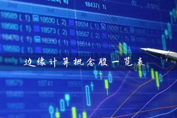 边缘计算概念股一览表 股票基础教程 第1张-学习理财网 边缘计算概念股一览表 (https://www.cnq.net/) 股票基础教程 第1张