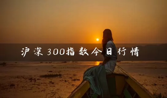 沪深300指数今日行情 (https://www.cnq.net/) 基金基础教程 第1张