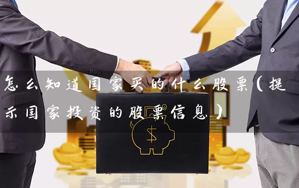 怎么知道国家买的什么股票(提示国家投资的股票信息) 股票基础教程 第1张-学习理财网 怎么知道国家买的什么股票(提示国家投资的股票信息) (https://www.cnq.net/) 股票基础教程 第1张