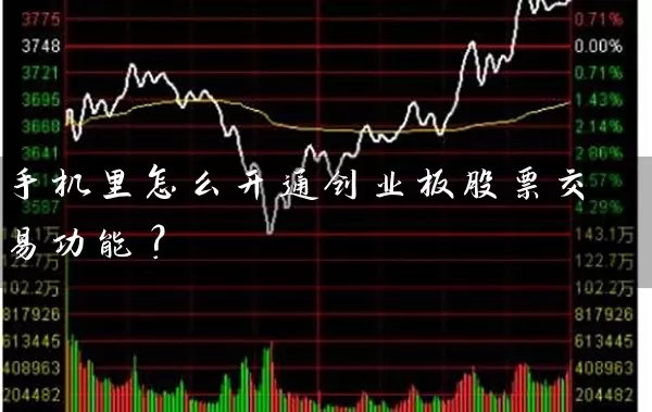 手机里怎么开通创业板股票交易功能？ (https://www.cnq.net/) 股票基础教程 第1张