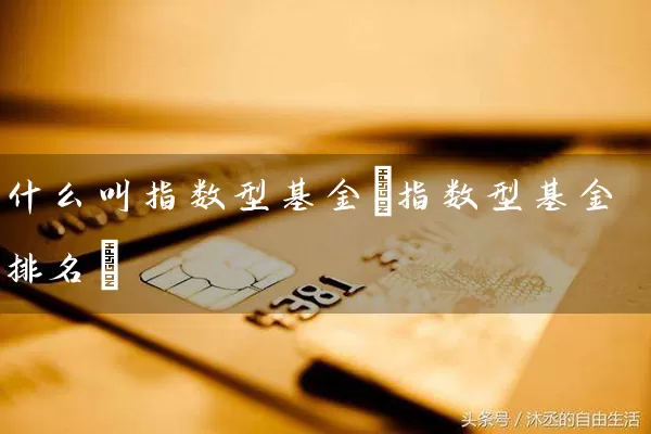 什么叫指数型基金(指数型基金排名) 基金基础教程 第1张-学习理财网 什么叫指数型基金(指数型基金排名) (https://www.cnq.net/) 基金基础教程 第1张