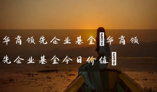 华商领先企业基金(华商领先企业基金今日价值) (https://www.cnq.net/) 基金基础教程 第1张