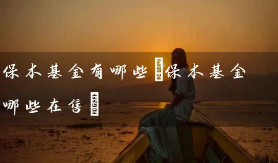 保本基金有哪些(保本基金哪些在售) (https://www.cnq.net/) 基金基础教程 第1张