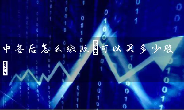 中签后怎么缴款(可以买多少股) (https://www.cnq.net/) 股票基础教程 第1张