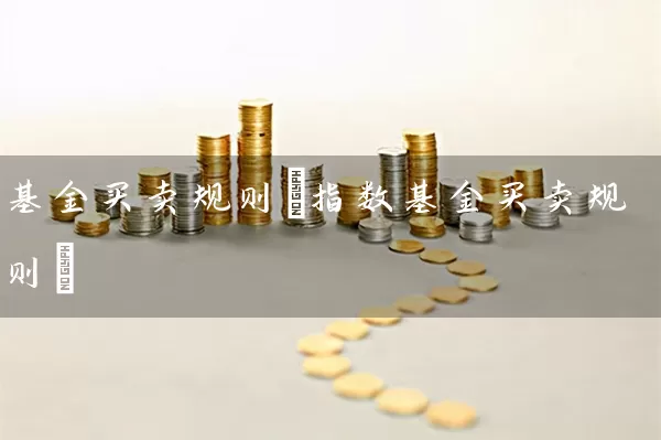 基金买卖规则(指数基金买卖规则) (https://www.cnq.net/) 基金基础教程 第1张