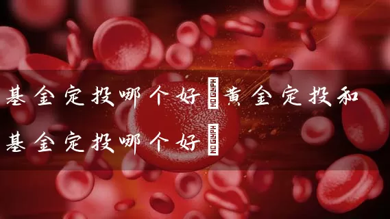 基金定投哪个好(黄金定投和基金定投哪个好) (https://www.cnq.net/) 基金基础教程 第1张