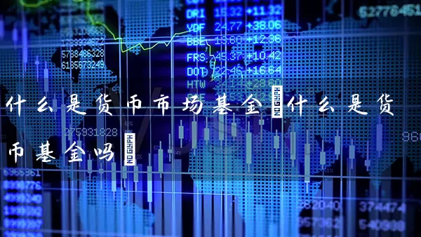 什么是货币市场基金(什么是货币基金吗) (https://www.cnq.net/) 基金基础教程 第1张