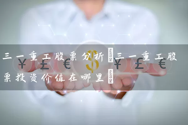 三一重工股票分析(三一重工股票投资价值在哪里) (https://www.cnq.net/) 股票基础教程 第1张