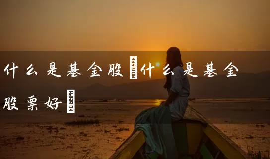 什么是基金股(什么是基金股票好) (https://www.cnq.net/) 股票基础教程 第1张