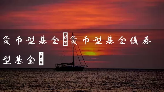 货币型基金(货币型基金债券型基金) (https://www.cnq.net/) 基金基础教程 第1张