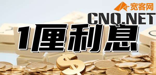 1厘利息10万是多少钱