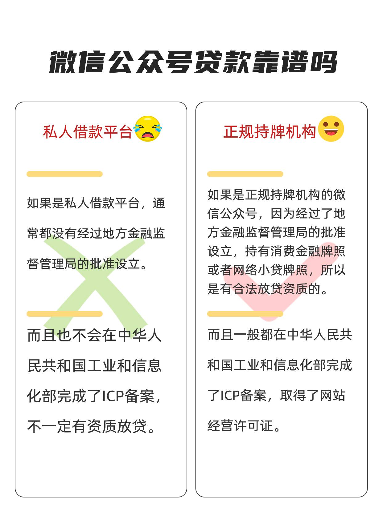 微信公众号贷款靠谱吗？教你分辨方法