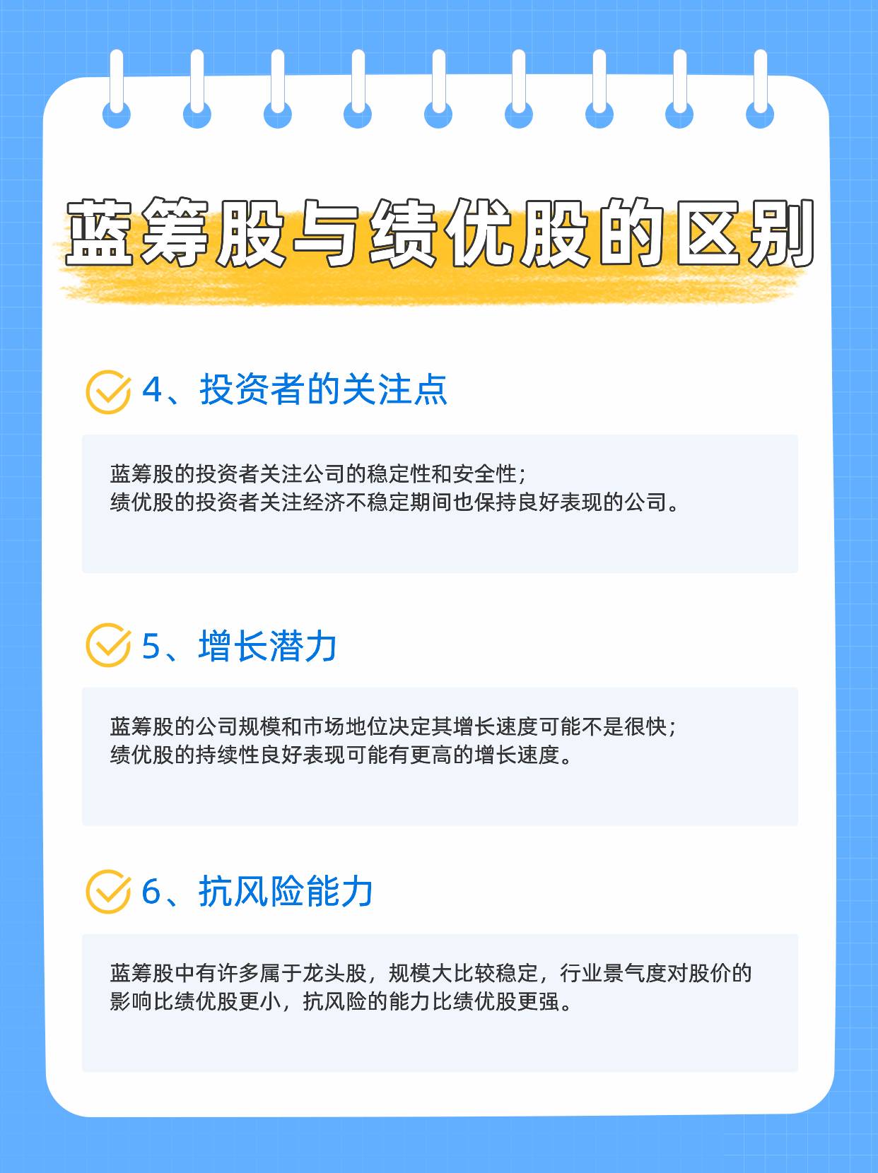 蓝筹股是什么？和绩优股有什么区别？