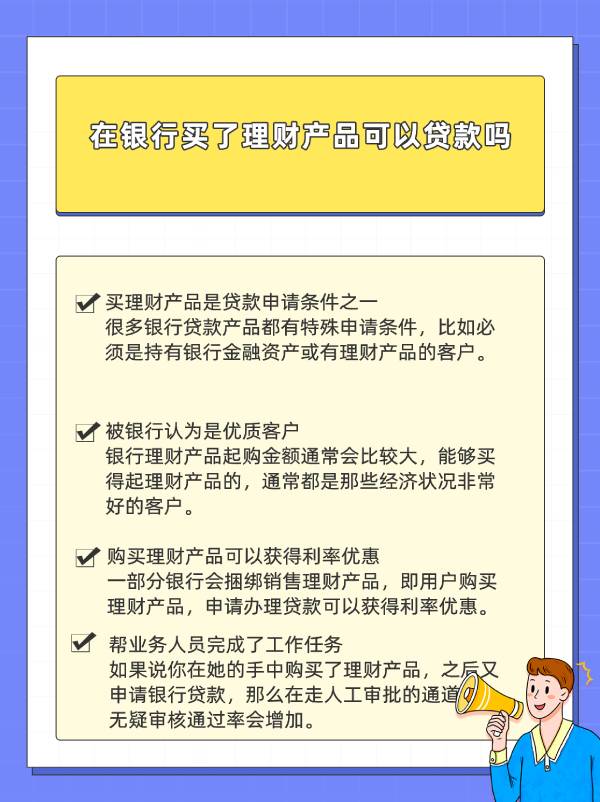 在银行买了理财产品可以贷款吗？全面解析